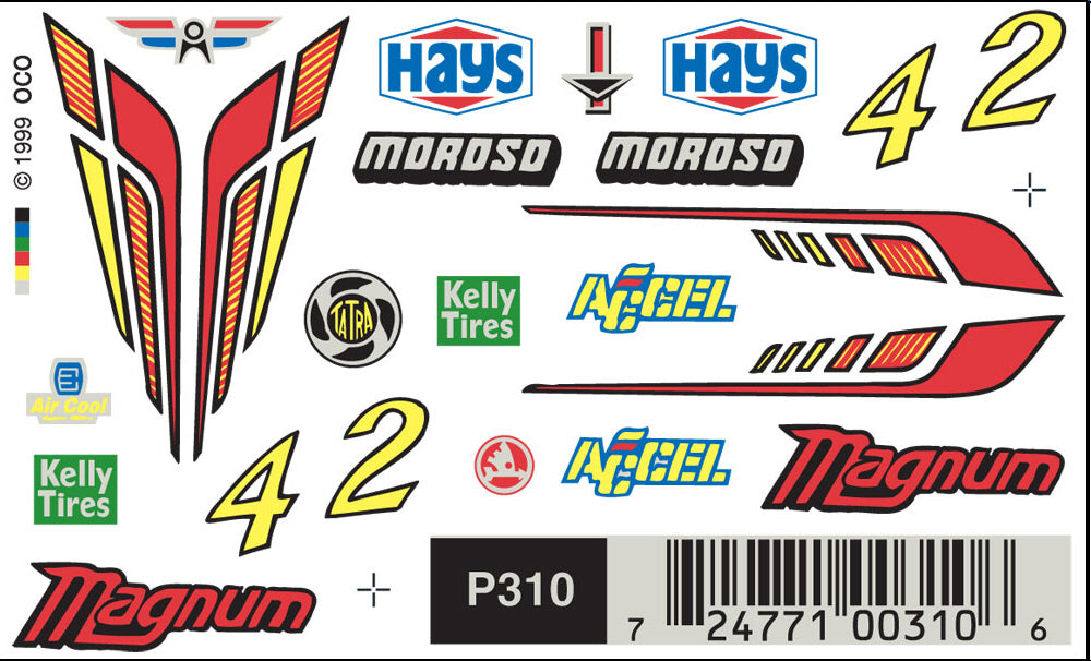 Pine Car 310 Magnum Decal