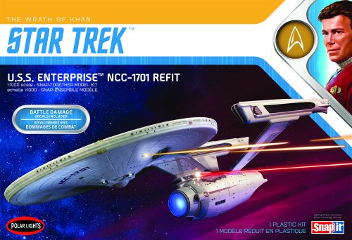 Polar Lights 974 Star Trek U.S.S. Enterprise Refit-Wrath 1:1000