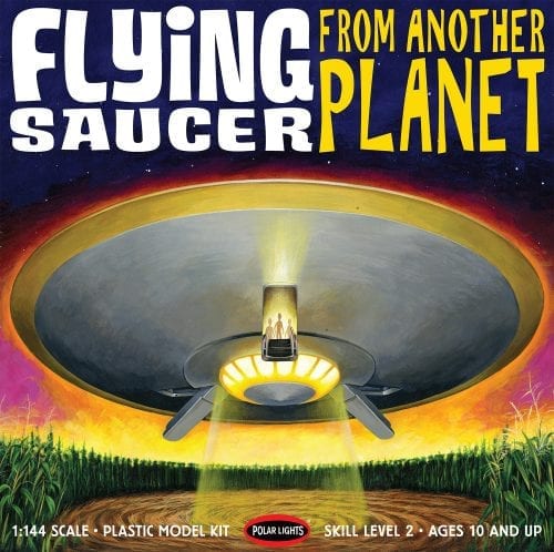 Polar Lights 985 Flying Saucer 12' 1:144