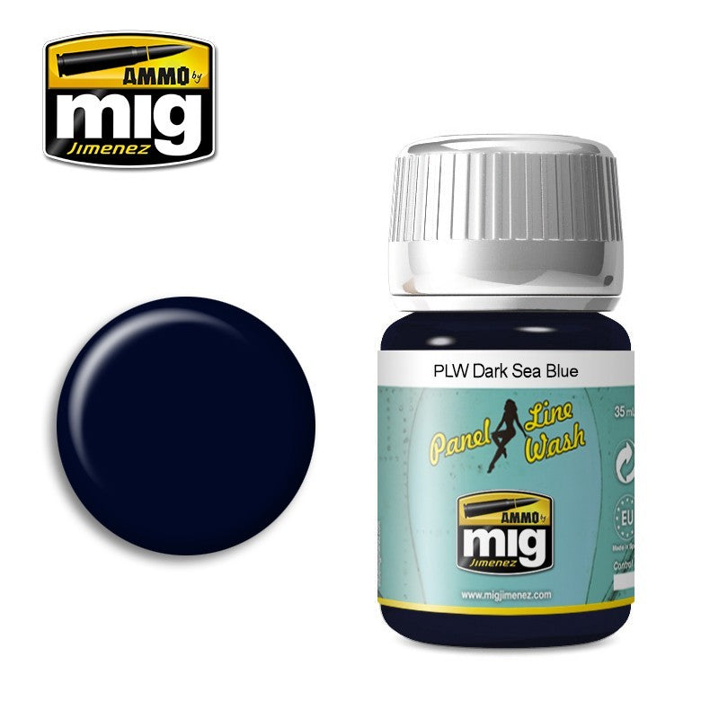 Ammo Mig 1603 DARK SEA BLUE PLW