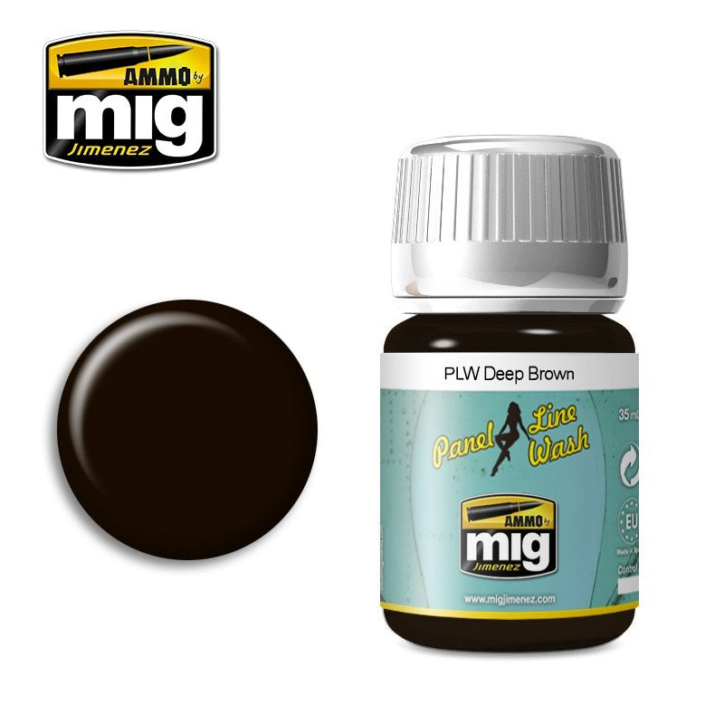 Ammo Mig 1618 DEEP BROWN PLW