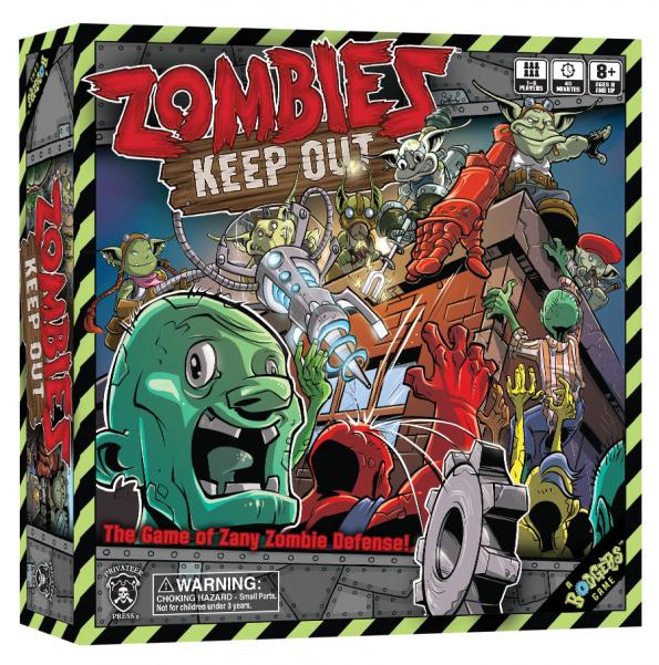Zombies Keep Out: The Game of Zany Zombie Defense!