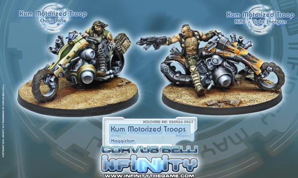Infinity (#467) Haqqislam: Kum Motorized Troops