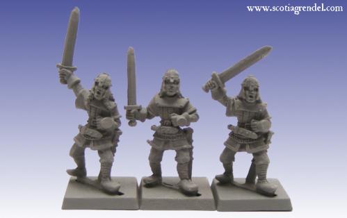 Grendel Metal Figures: Northmen Swordsmen I