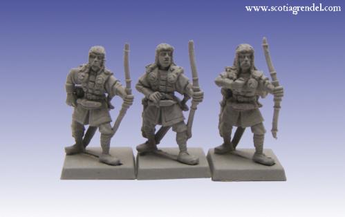 Grendel Metal Figures: Northmen Archers I