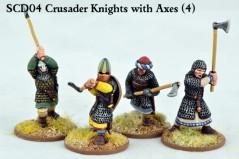 SAGA: The Crescent & The Cross (Crusader) Knights w/Double Handed Axes