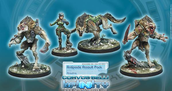 Infinity (#481) Ariadna: Antipode Assault Pack