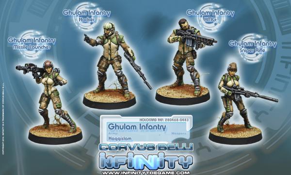 Infinity (#483) Haqqislam: Ghulam Infantry