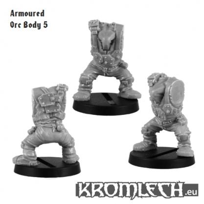 Kromlech Conversion Bitz: Armored Orc Bodies (5)