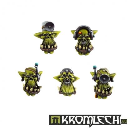 Kromlech Conversion Bitz: Orc Doctor Heads (10)