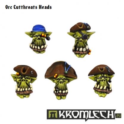 Kromlech Conversion Bitz: Orc Cutthroats Heads