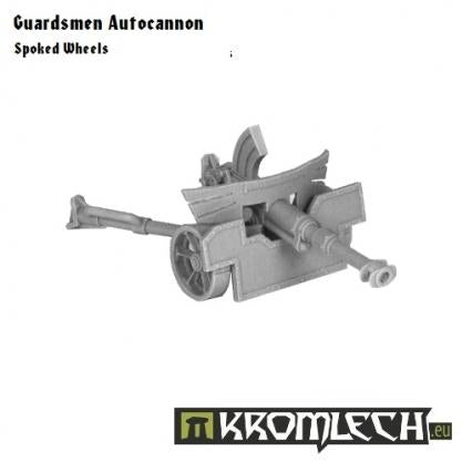 Kromlech Miniatures: Guardsmen Autocannon (1)