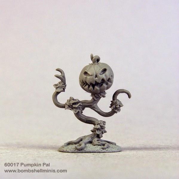 Bombshell Miniatures: Sidekicks - Pumpkin Pal