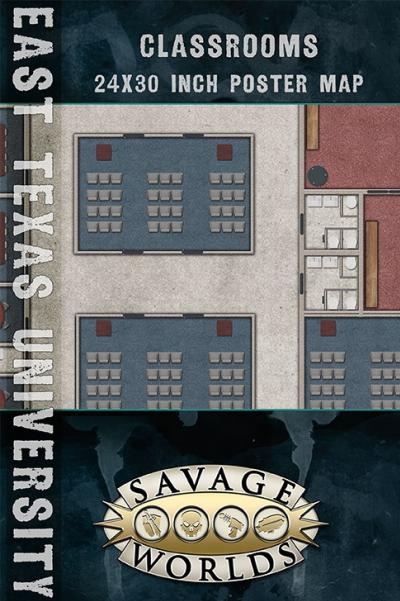 Savage Worlds RPG: East Texas University - Classrooms/Off Campus Housing