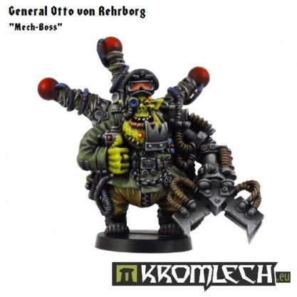 Kromlech Miniatures: Otto von Rehrborg, Mech Boss General