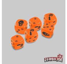 Zombicide: Dice - Orange