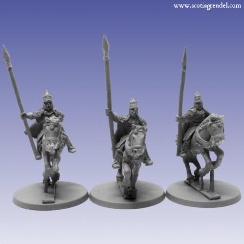 Grendel Metal Figures: Northmen Cavalry with Spear I