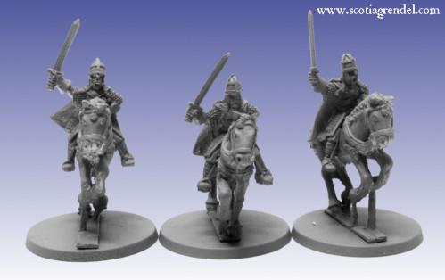 Grendel Metal Figures: Northmen Cavalry with Sword I
