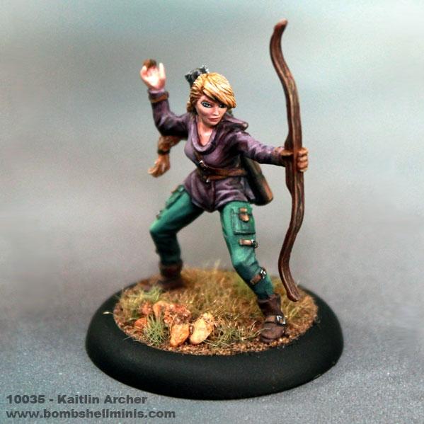 Bombshell Miniatures: Kaitlin the Archer