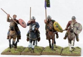 28mm Ancients: (Viking Age) Norman Pueri Command (4)