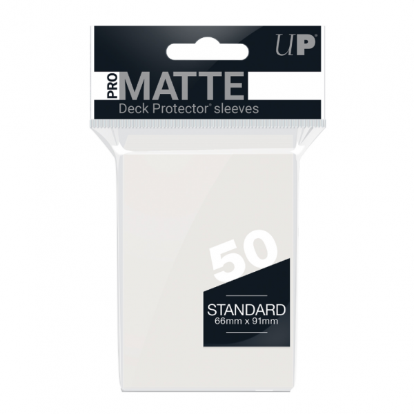 PRO-Matte 50ct Standard Deck Protector sleeves: Clear