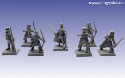 Grendel Metal Figures: Western Rangers Band