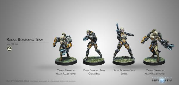 Infinity (#510) Tohaa: Rasail Boarding Team