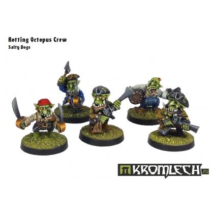 Kromlech Miniatures: Goblin Pirates Salty Dogs