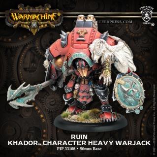 Warmachine: (Khador) Ruin, Character Heavy Warjack (resin & white metal)