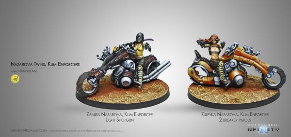 Infinity (#518) Haqqislam: The Nazarova Twins, Kum Enforncers