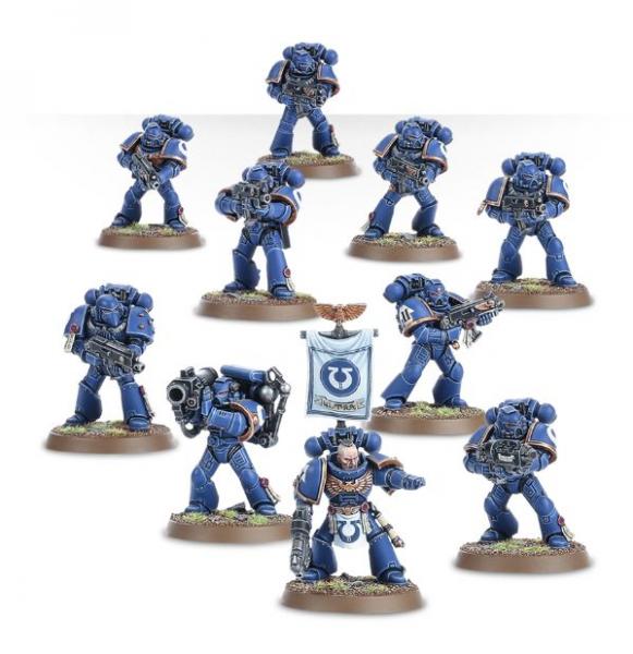 Warhammer 40K: Space Marine Tactical Squad