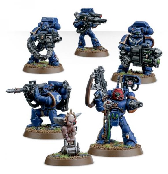 Warhammer 40K: Space Marine Devastator Squad
