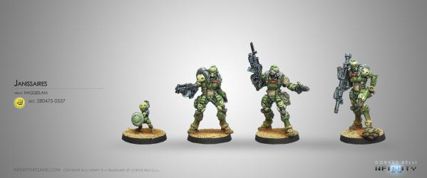 Infinity (#537) Haqqislam: Janissaires