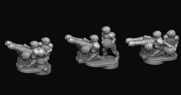 (United Colonies Of Mankind) Legionnaire Flak Teams