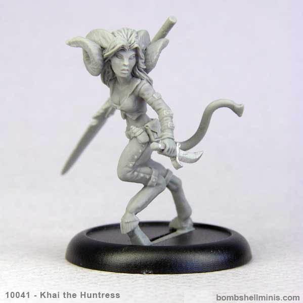 Bombshell Miniatures: Khai the Huntress