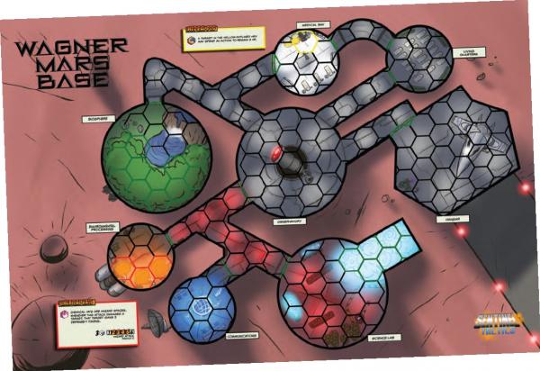 Sentinel Tactics: Wagner Mars Base Scenario Map