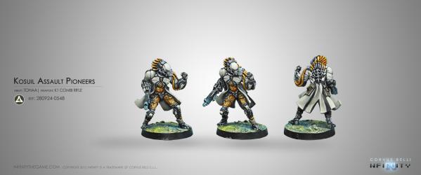 Infinity (#548) Tohaa: Kosuil Assault Pioneers (Combi Rifle)
