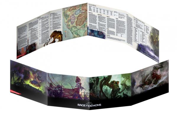 D&D: Out of the Abyss Dungeon Master Screen