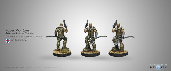 Infinity (#549) Ariadna: Roger Van Zant, CPT. 6th Airborne Ranger