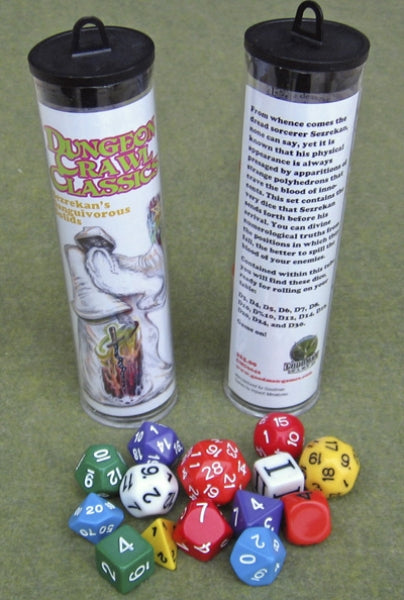 Dungeon Crawl Classics RPG: Sezrekan's Sanguivorous Solids (Dice Set) (1)