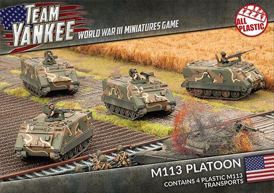 Team Yankee: (USA) M113 Platoon (Plastic)