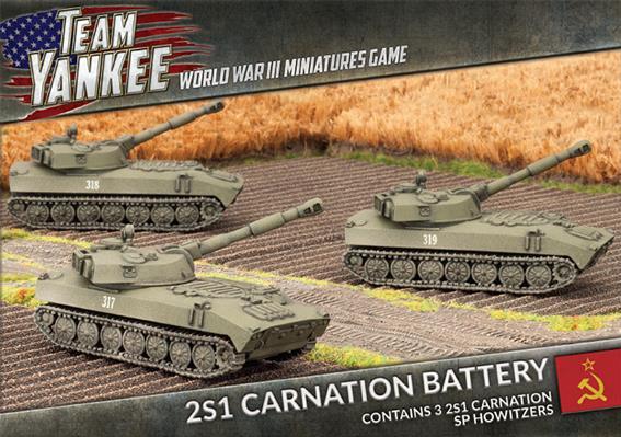 Team Yankee: (Soviet) 2S1 Carnation Battery