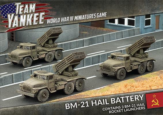 Team Yankee: (Soviet) BM-21 Hail Battery