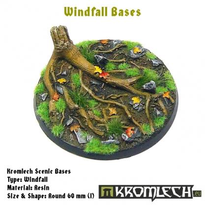 Kromlech Bases: 60mm Windfall, Round (1)