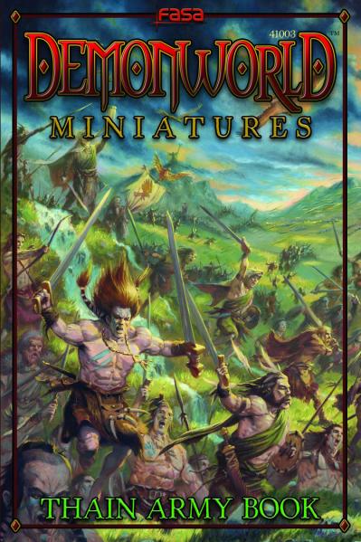 Demonworld Miniatures: Thain Army Book
