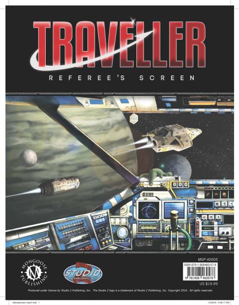 Traveller RPG: Referee's Screen (2016)