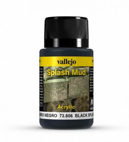 Weathering Effects: Black Splash Mud 40ml Bottle