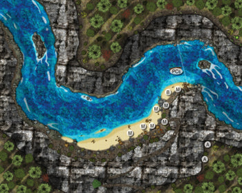 13th Age RPG: High Cunning & Low Magic Map Folio