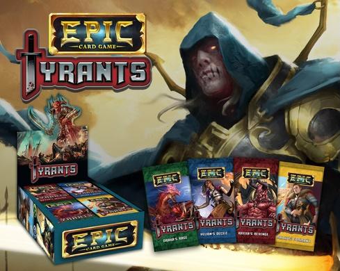 Epic Card Game: Tyrants Expansion (1 random booster pack)