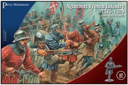 28mm Hundred Years War: (French) Agincourt Infantry, 1415-1429